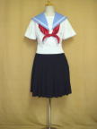 ブルセラ通販:使用済制服−夏セーラー服セット